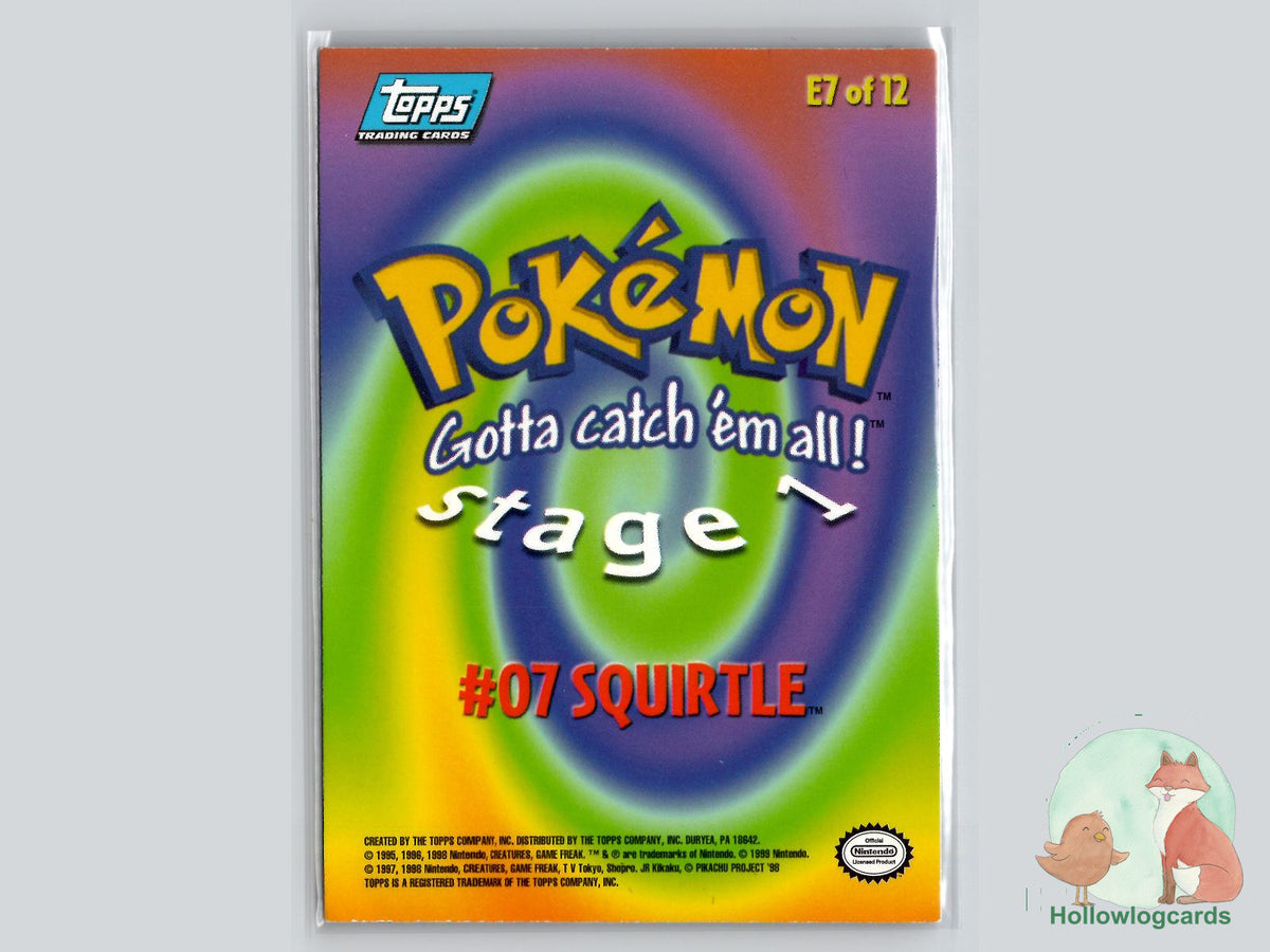 Squirtle (#66) - Topps The First Movie Trading Cards