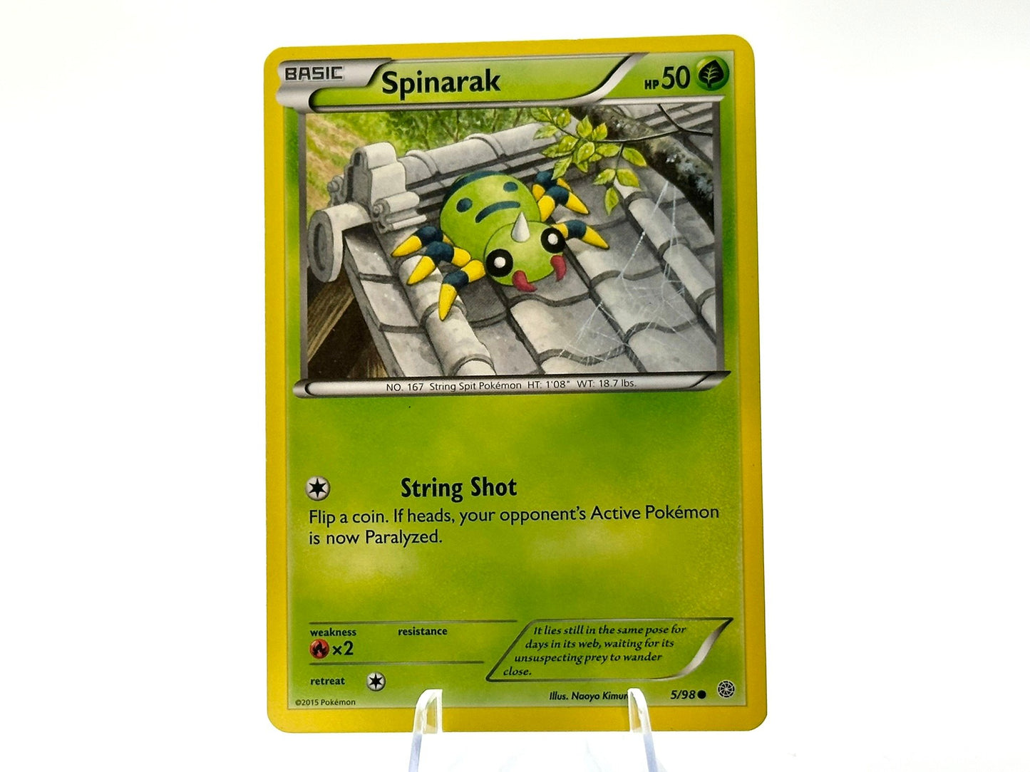Image of Spinarak Ancient Origins (AOR) #5
