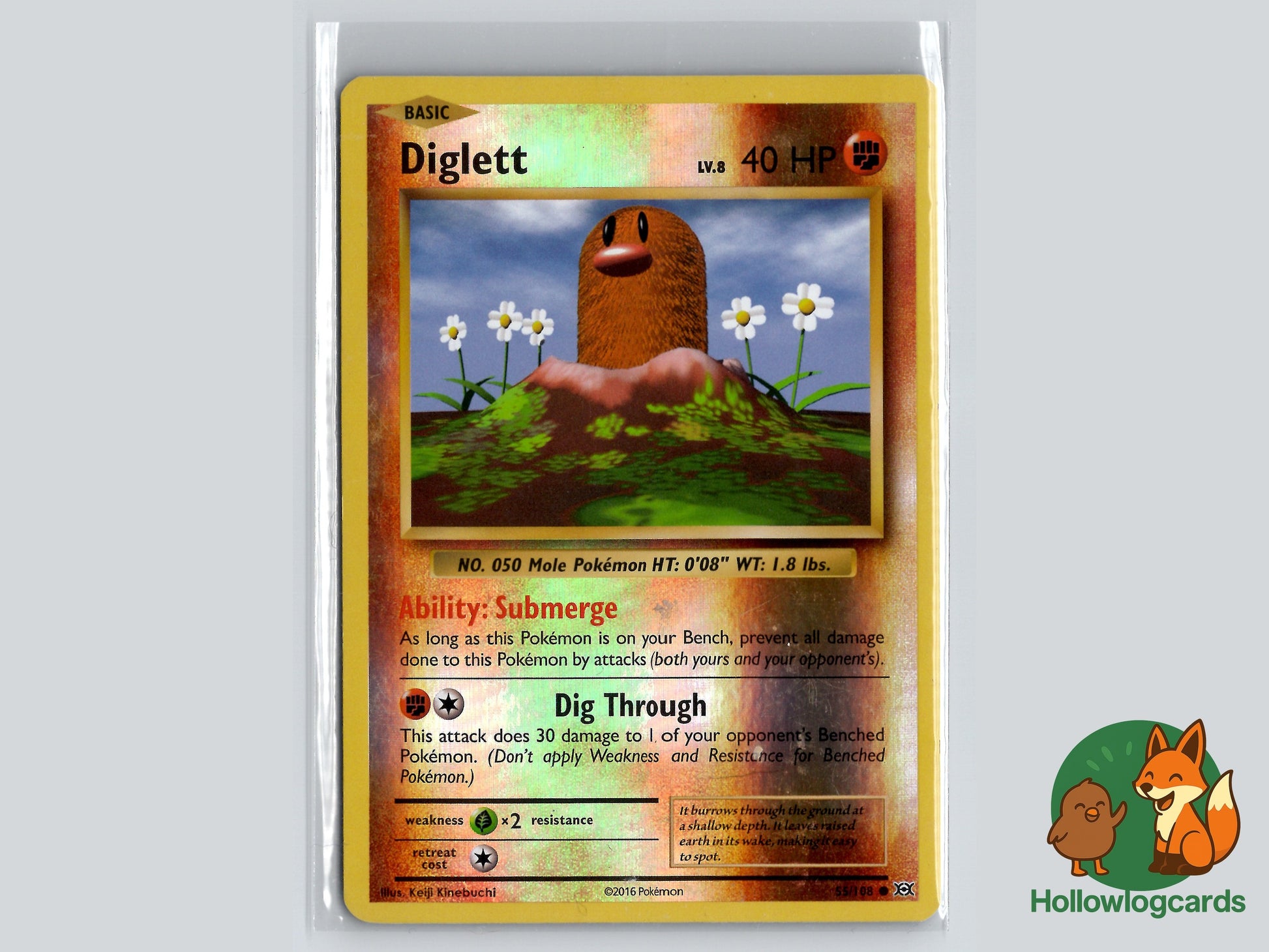 Image of Diglett Evolutions (EVO) #55