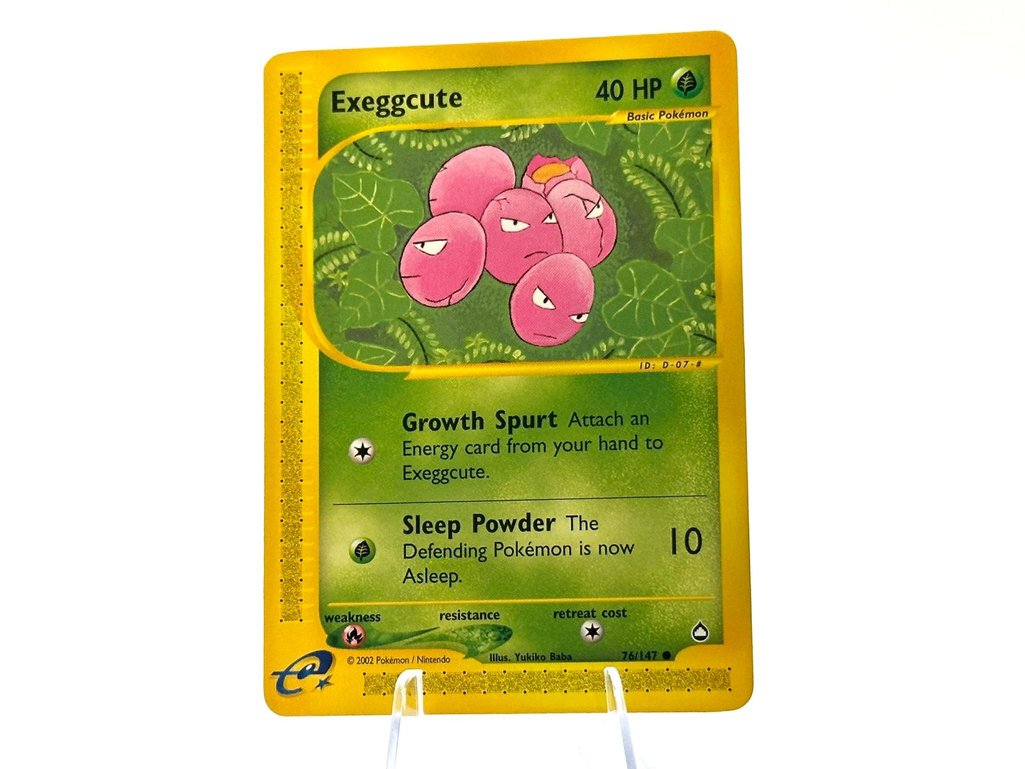 Image of Exeggcute Aquapolis (AQ) #76