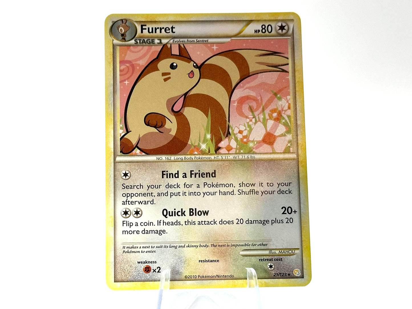 Image of Furret HeartGold and SoulSilver (HS) #21