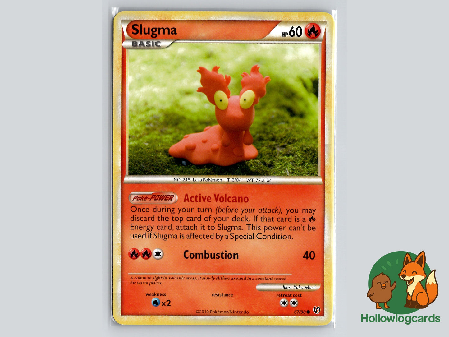 Image of Slugma Undaunted (UD) #67