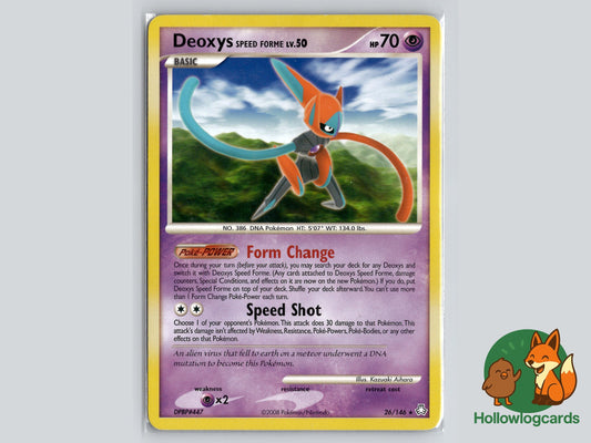 Image of Deoxys Speed Forme Legends Awakened (LA) #26
