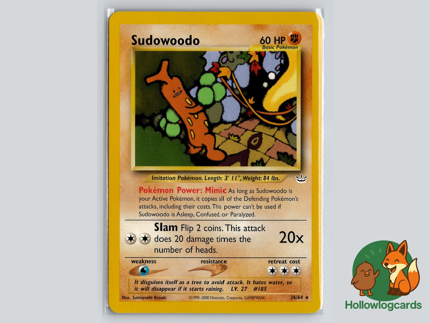 Image of Sudowoodo Neo Revelation (N3) #26