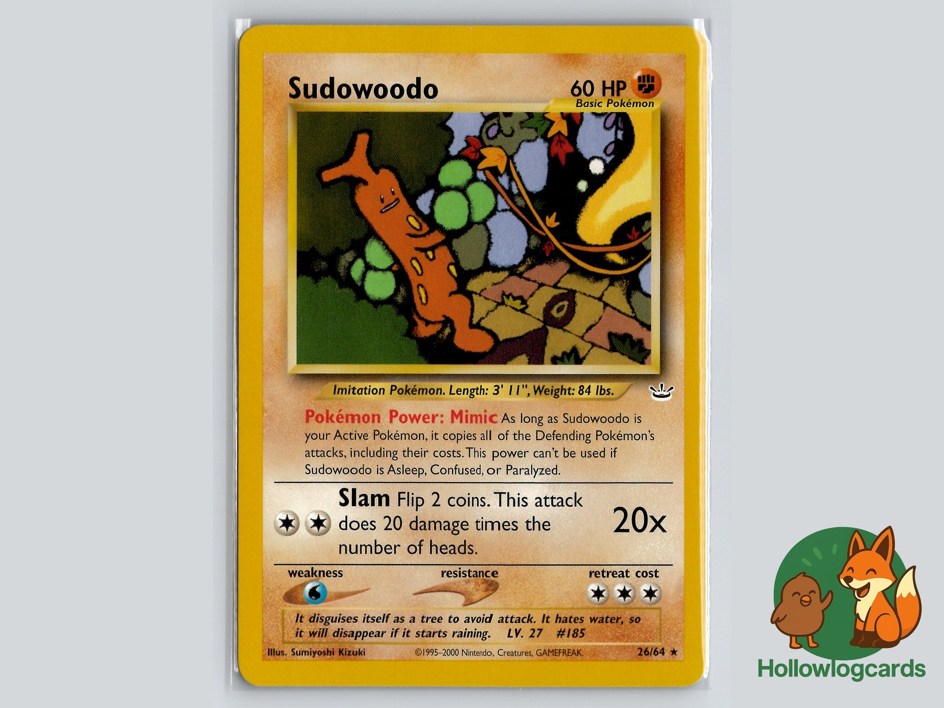 Image of Sudowoodo Neo Revelation (N3) #26