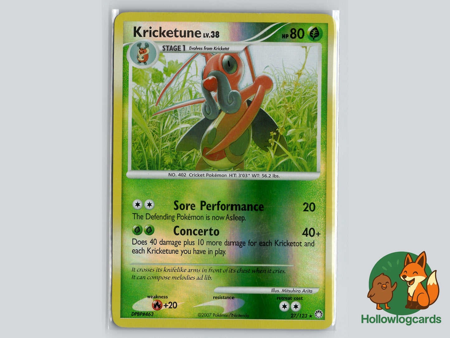 Image of Kricketune Mysterious Treasures (MT) #27