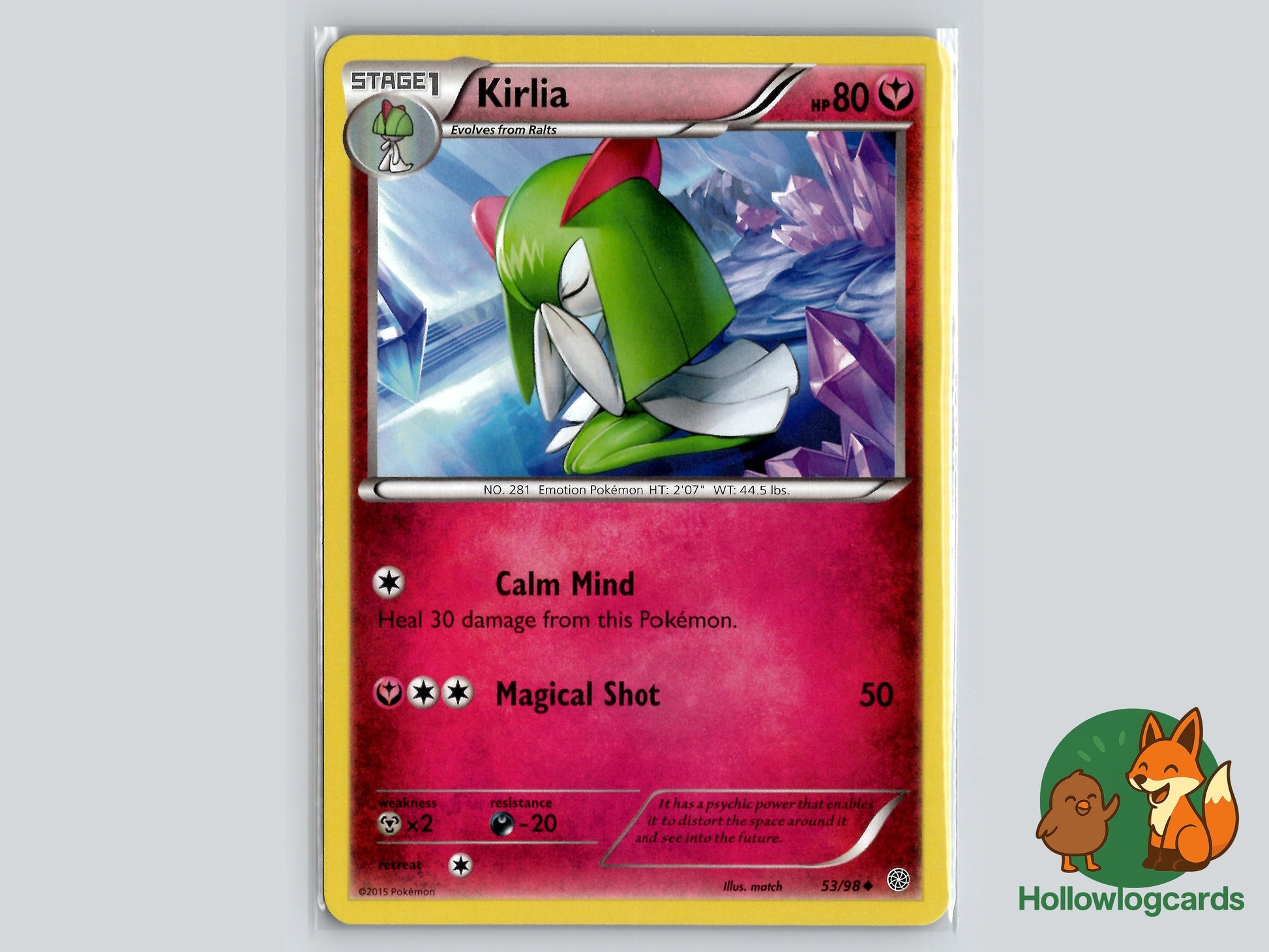 Image of Kirlia Ancient Origins (AOR) #53