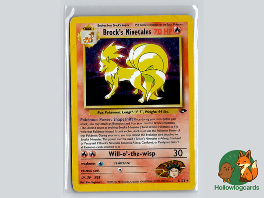 Image of Brocks Ninetales Gym Challenge (G2) #3
