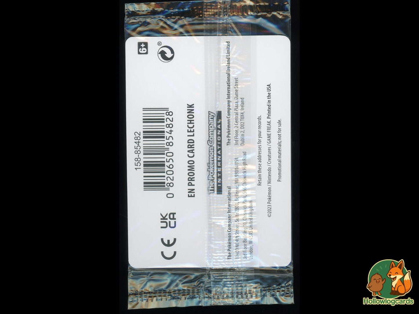 Lechonk ( 154/198 ) SEALED GAMESTOP STAMP Holo - Scarlet & Violet - NM Teeziro