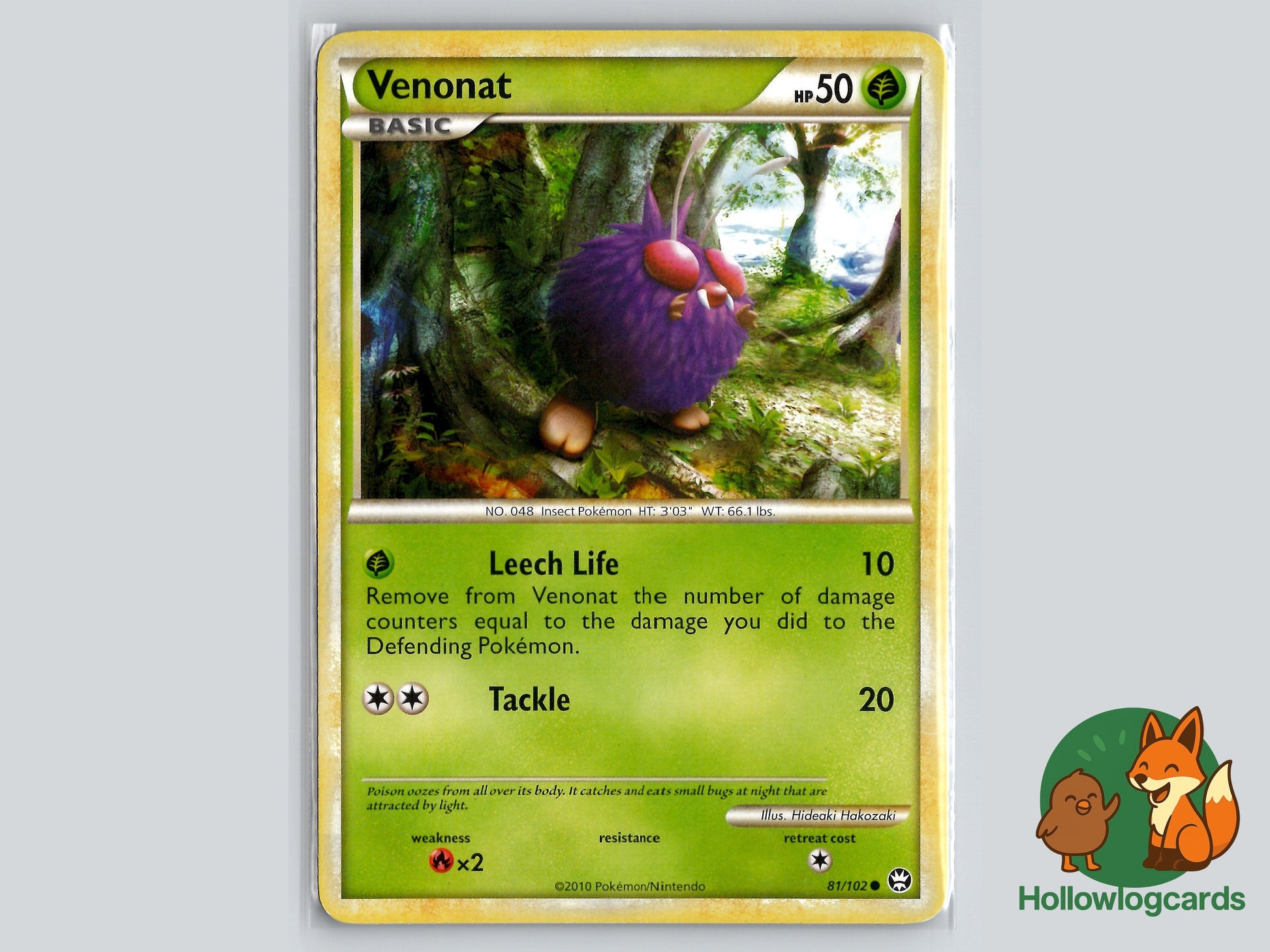 Image of Venonat Triumphant (TM) #81