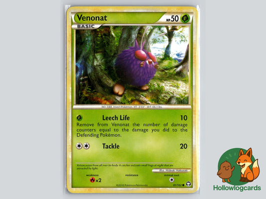 Image of Venonat Triumphant (TM) #81