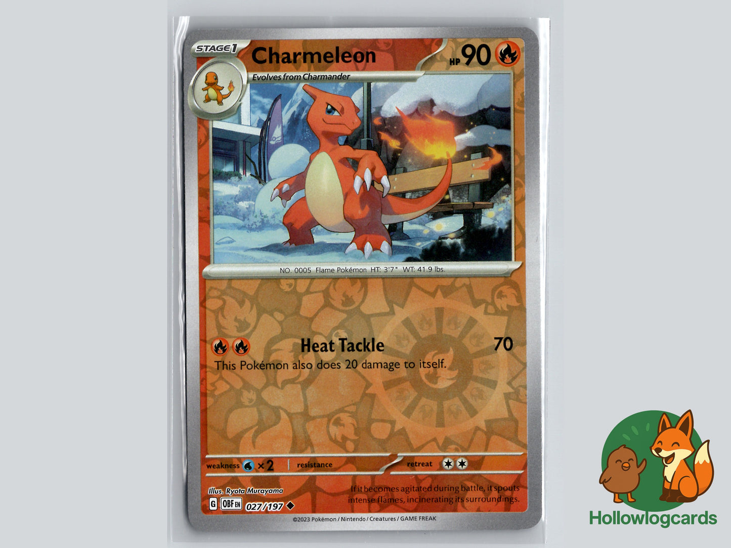 Image of Charmeleon Obsidian Flames (OBF) #027