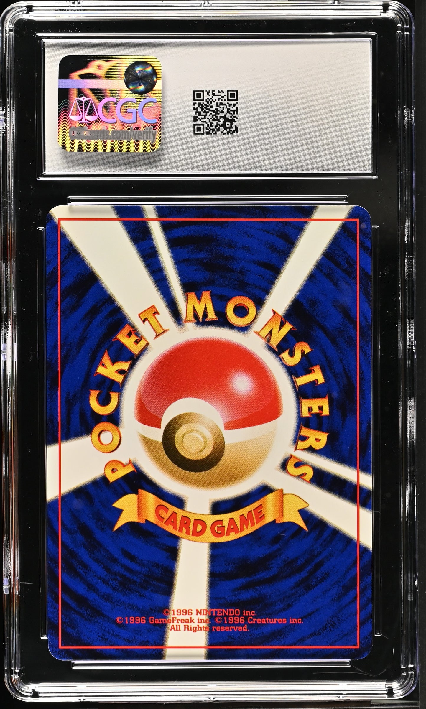 Graded Cyndaquil - Darkness, And To Light - CGC 8 - Jap