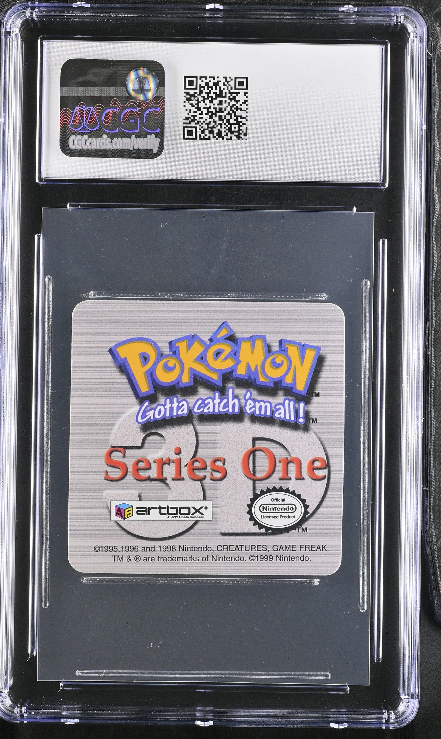 Graded Pikachu (S - 1) Action Flipz Series 1 CGC 9