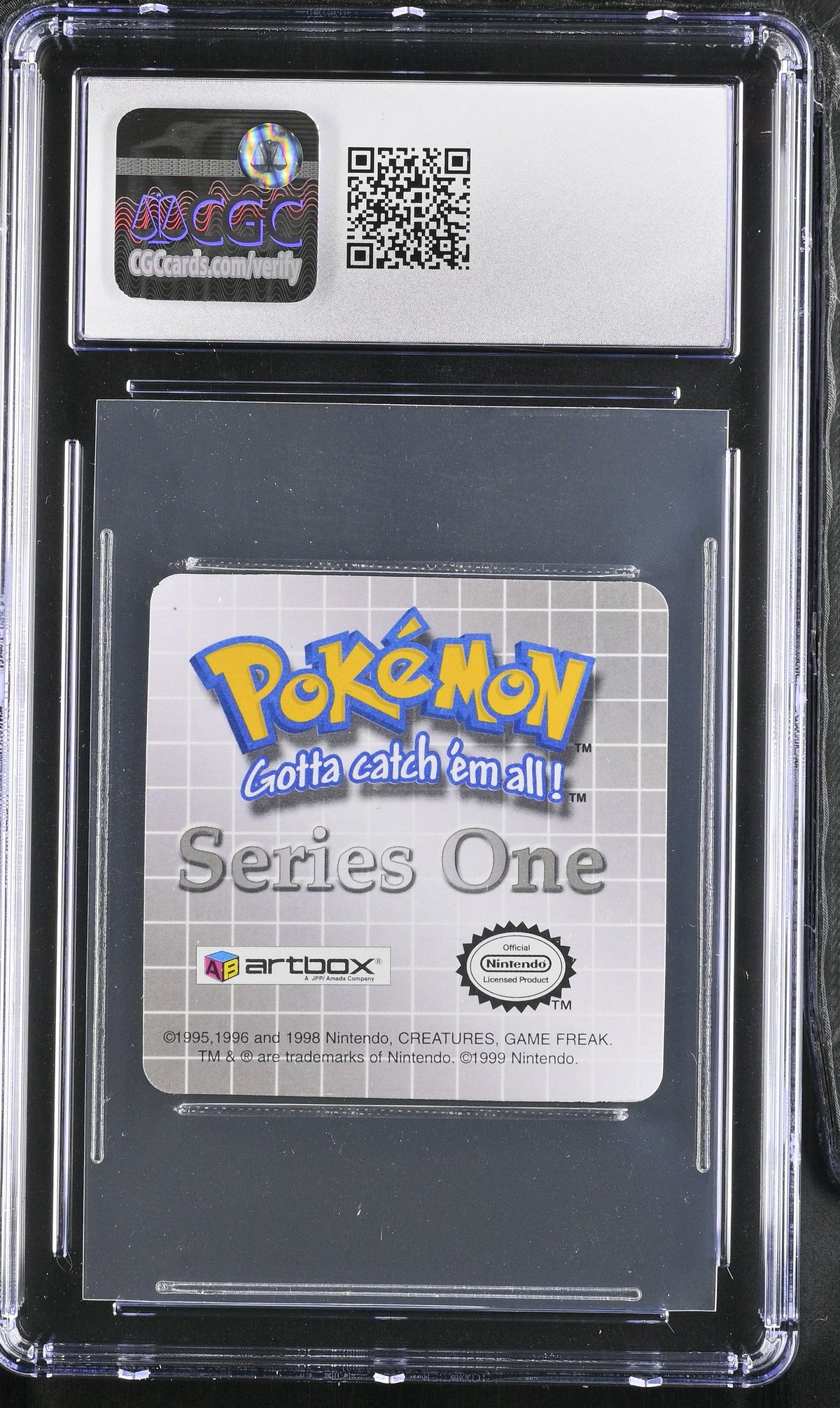 Graded Snorlax (75) Action Flipz Series 1 - CGC Nm/Mint+ 8.5