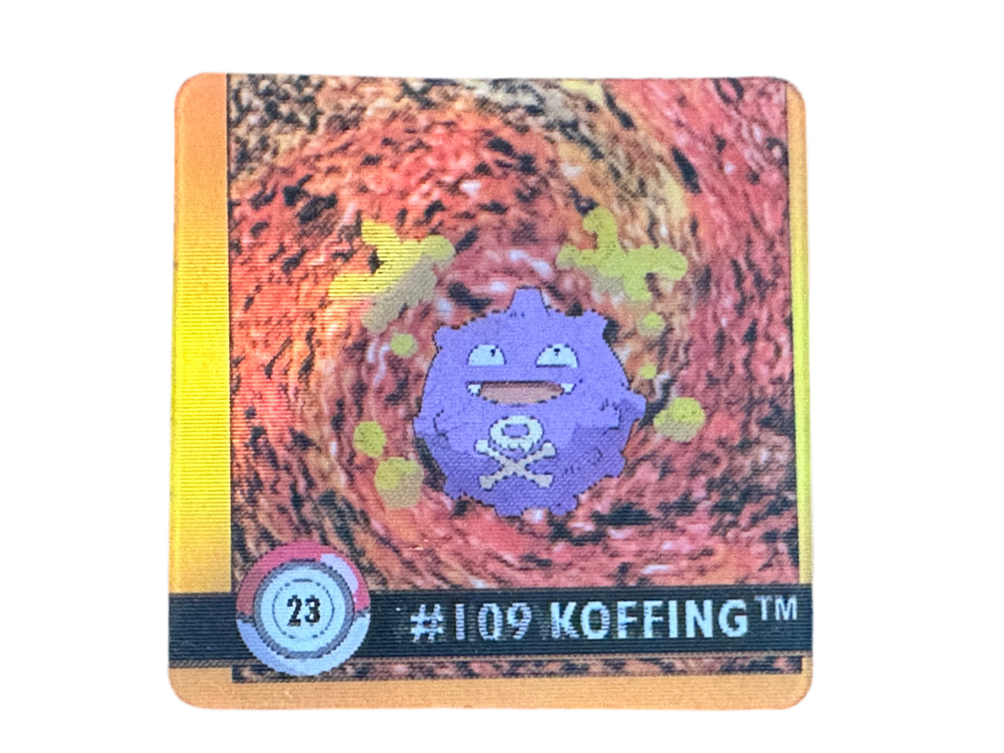Koffing – 1999 Action Flipz 23 – Vintage Lenticular
