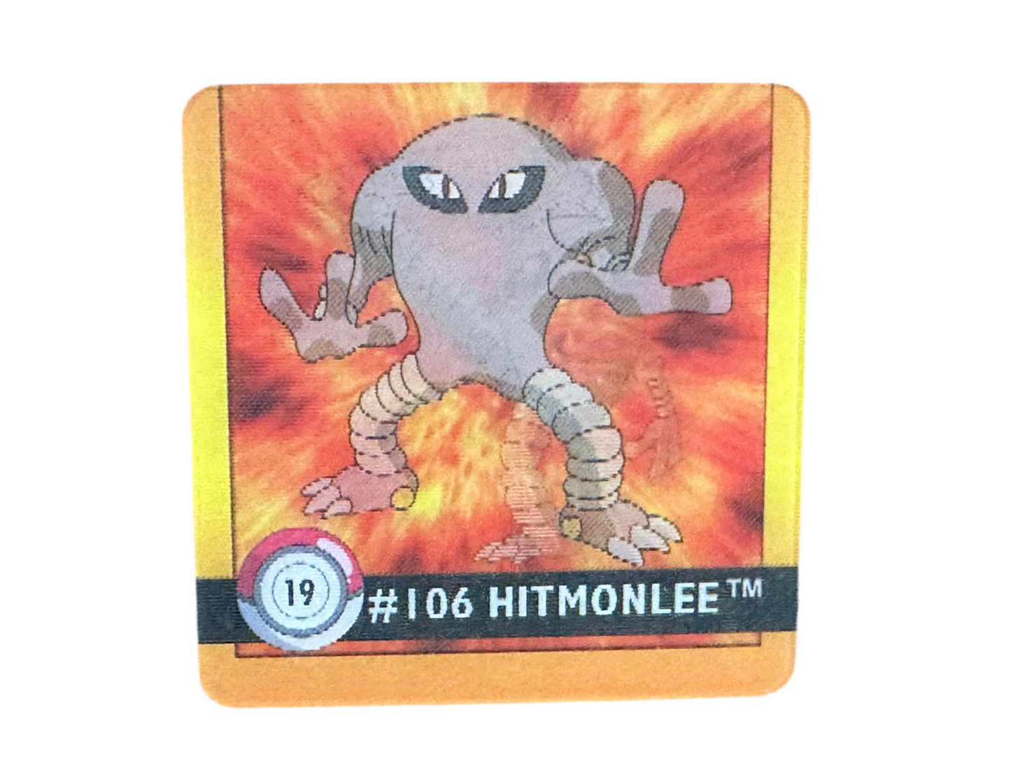 Hitmonlee – 1999 Action Flipz 19 – Vintage