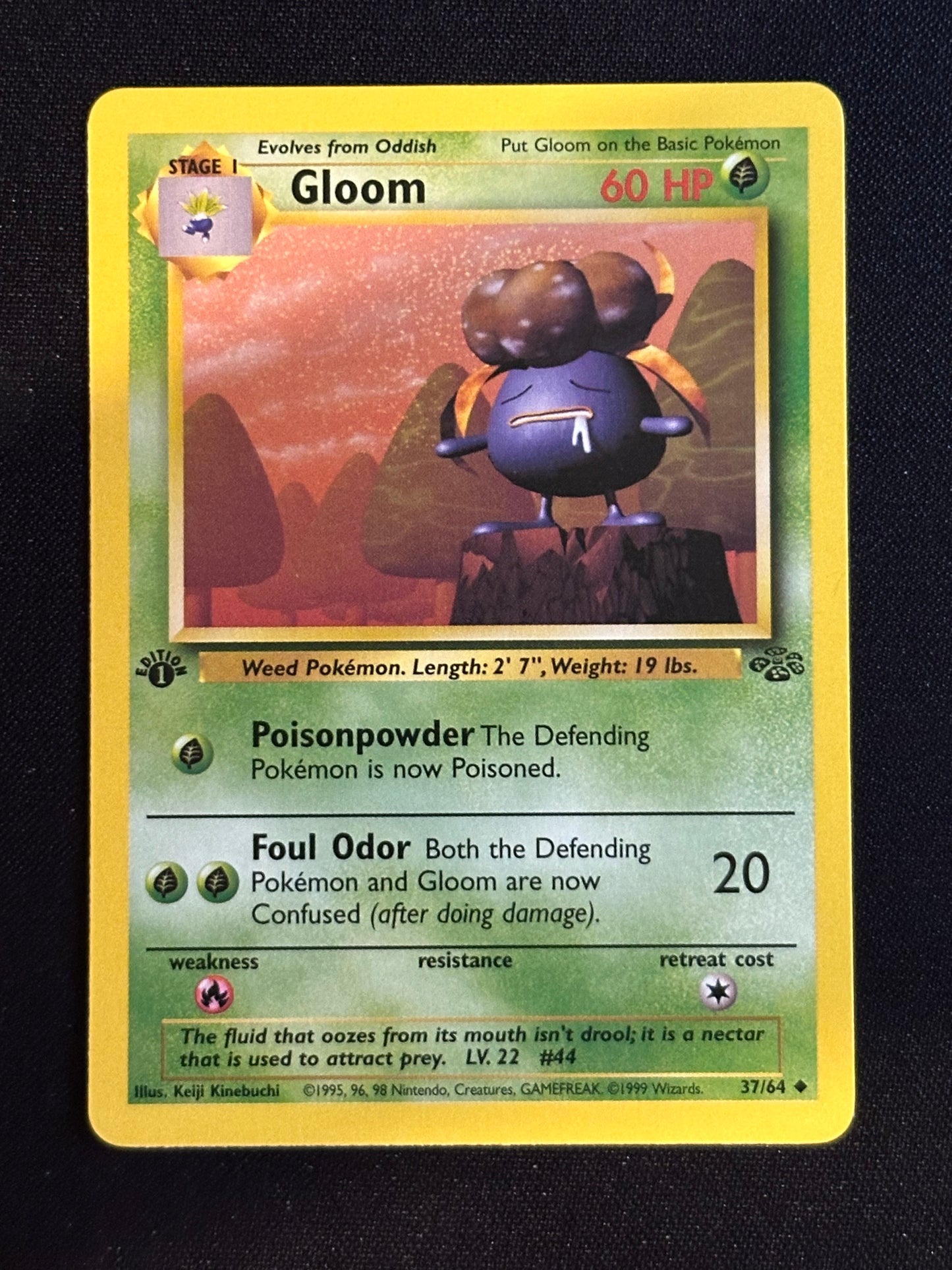 1st Edition Gloom - Jungle 37/64 - Gradeable?
