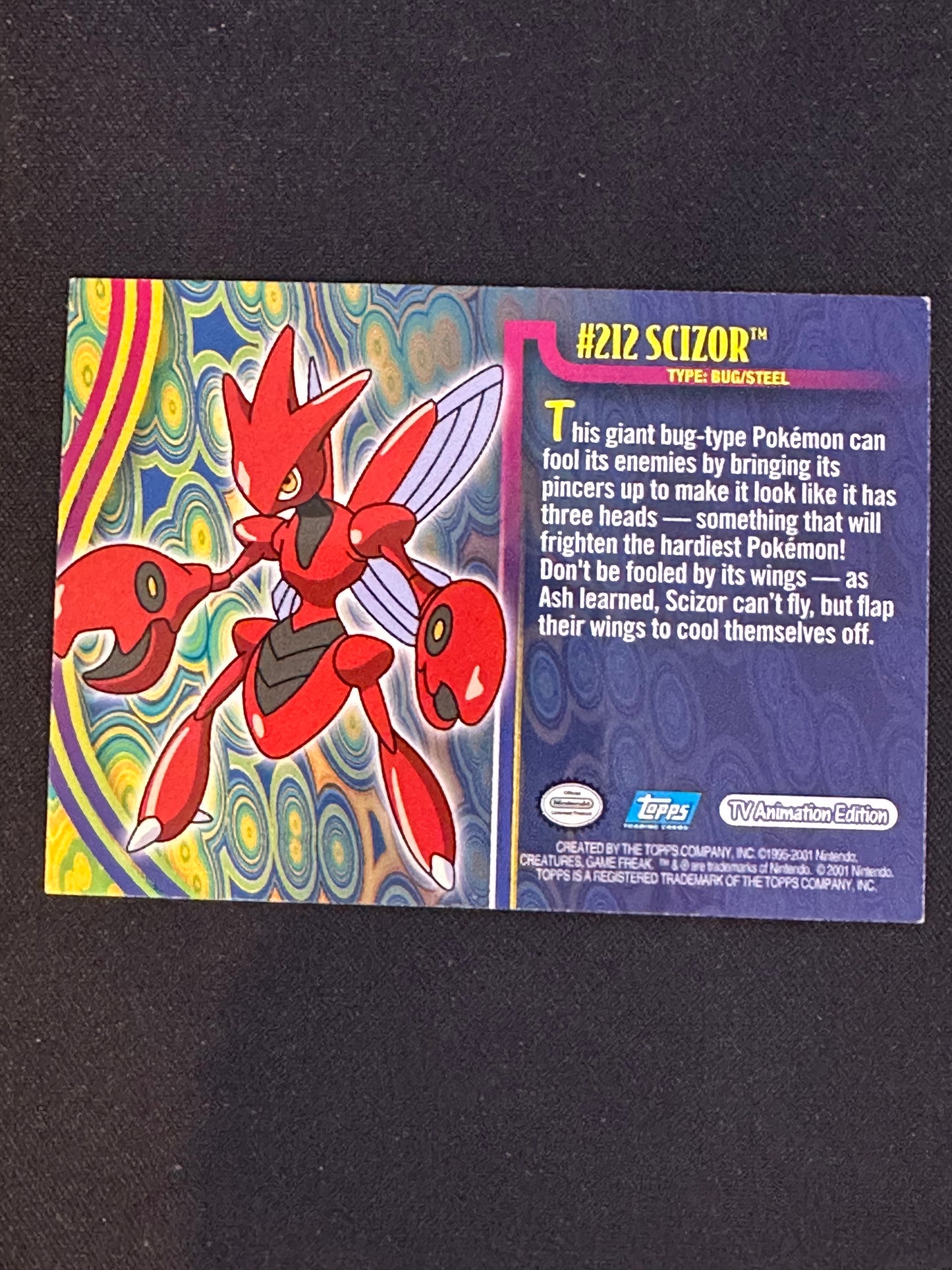 Scizor Johto Topps