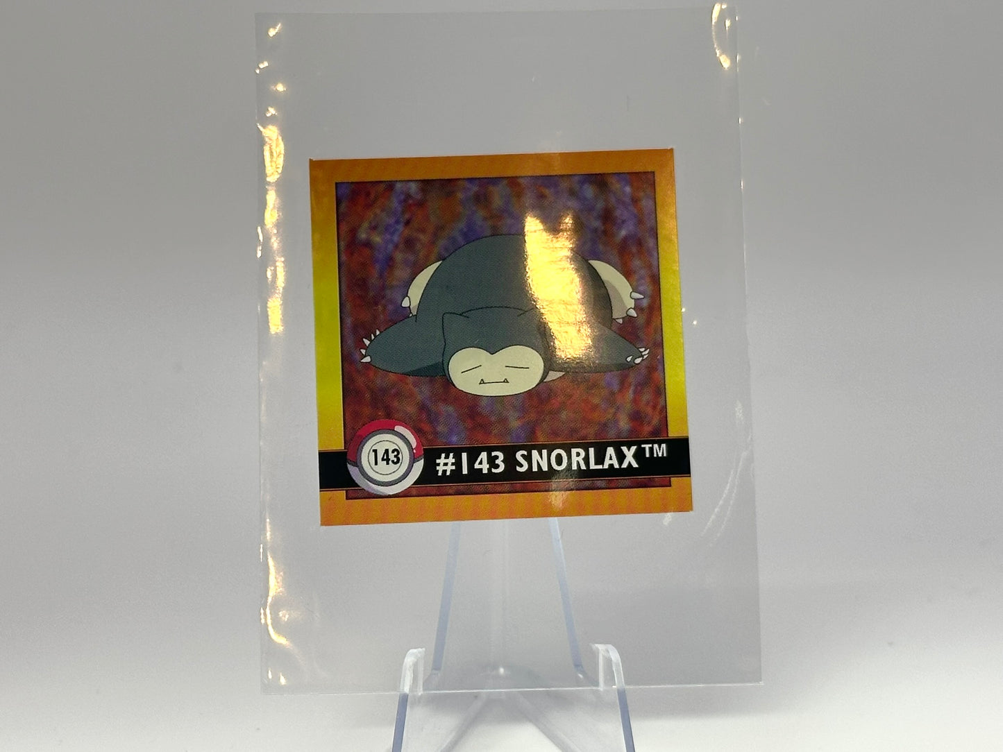 Snorlax artbox Sticker - Official vintage
