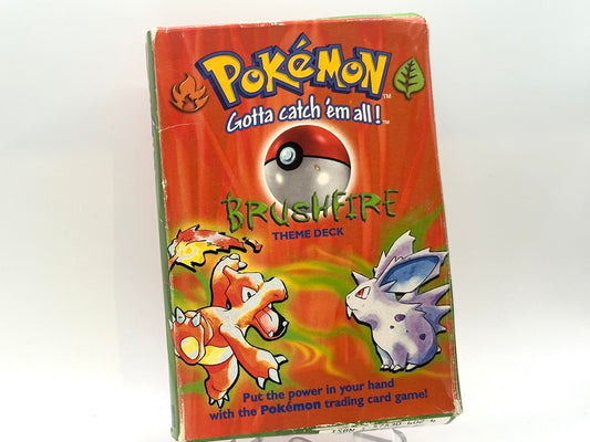 Brushfire - Base Set Theme Deck Box - Charmeleon Nidoran WOTC - Box only