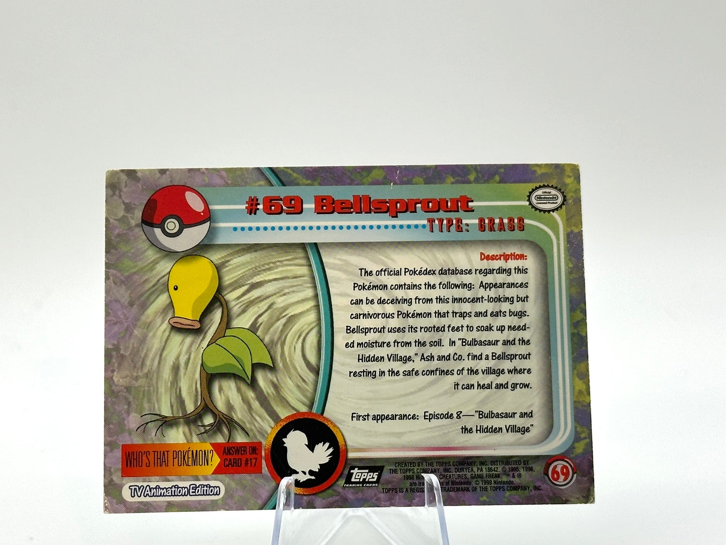Bellsprout - #69 - Topps - 1999 - Vintage