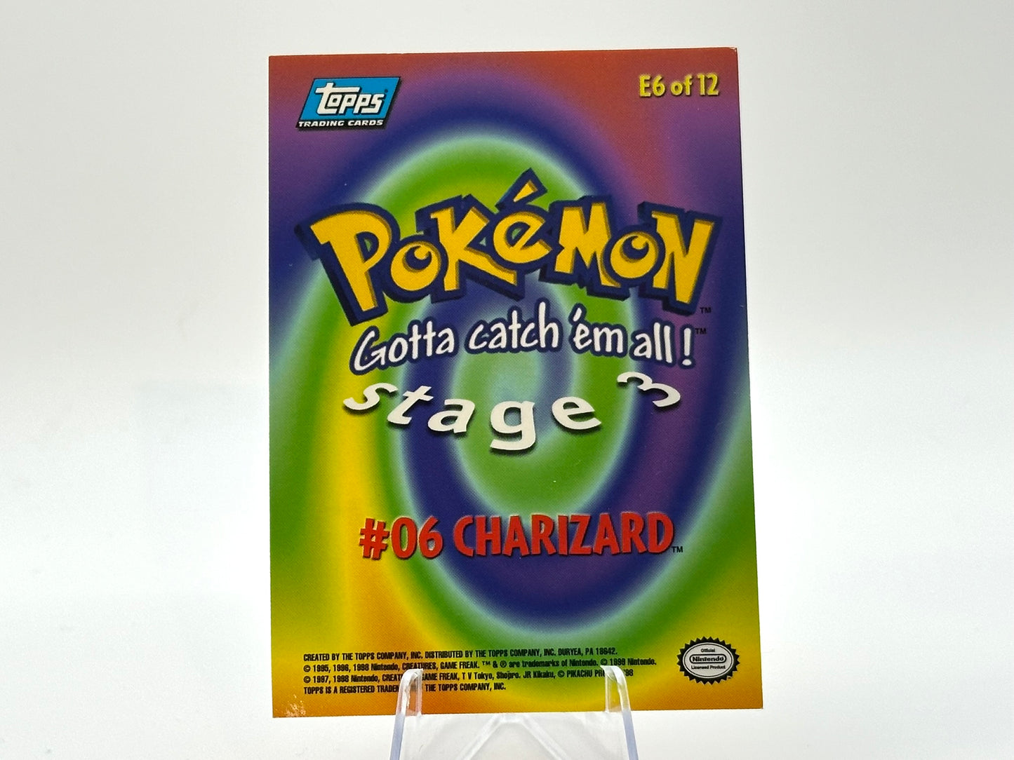 Charizard - Movie - Topps - 1999 - Vintage