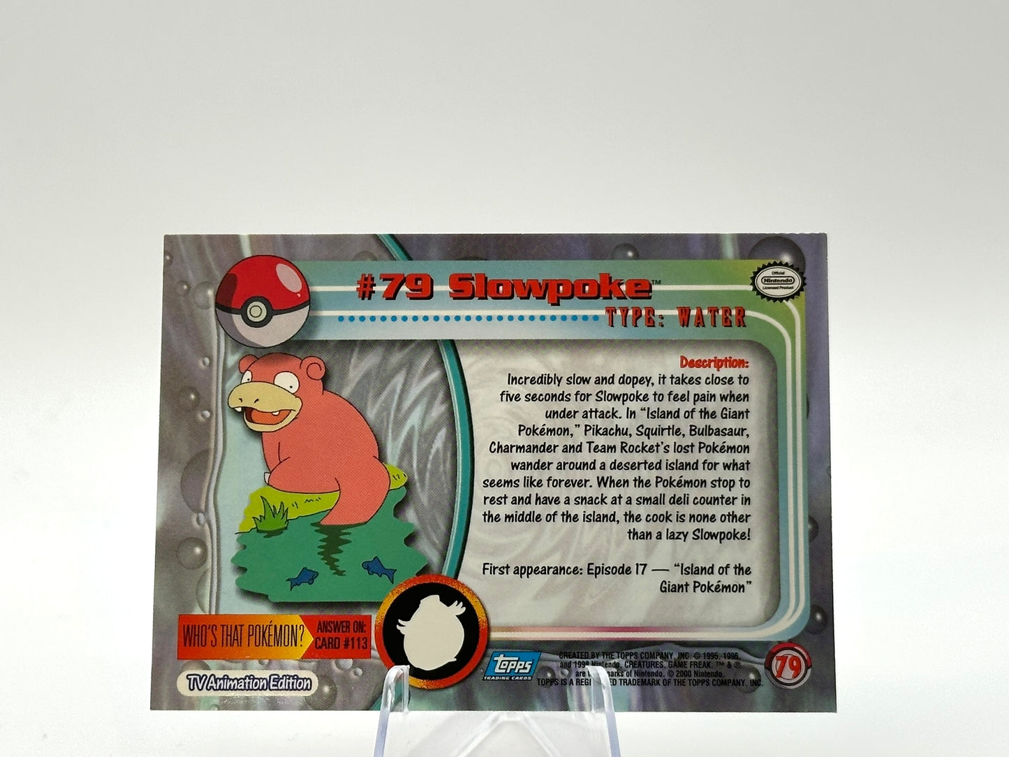 Slowpoke - #79 - Topps - 1999 - Vintage
