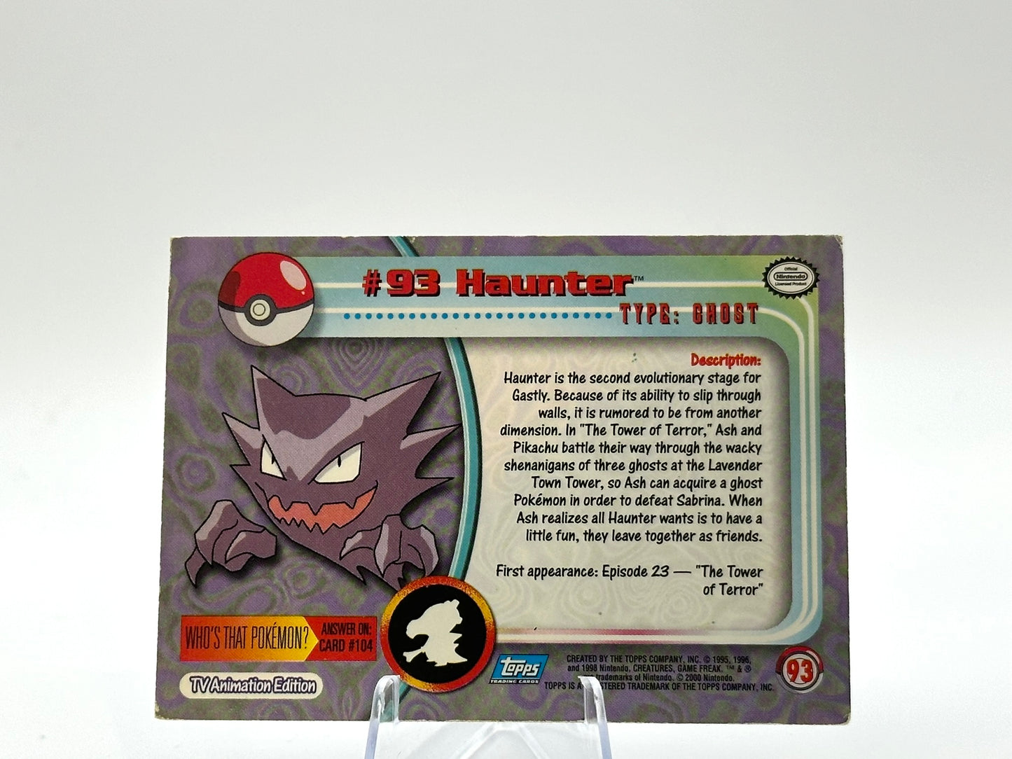 Haunter - #93 - Topps - 1999 - Vintage