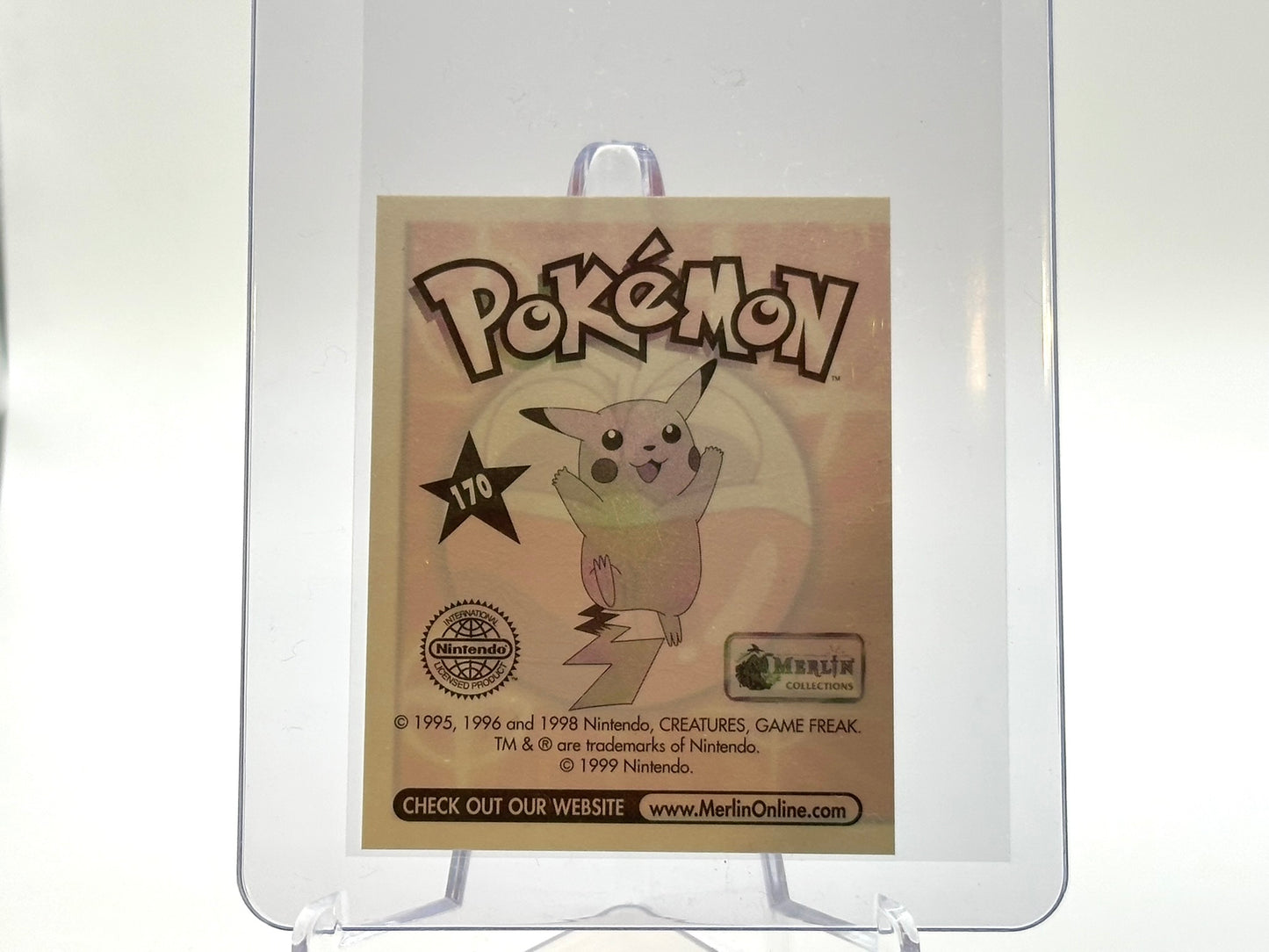 Electrode – Merlin Sticker 1999 Vintage