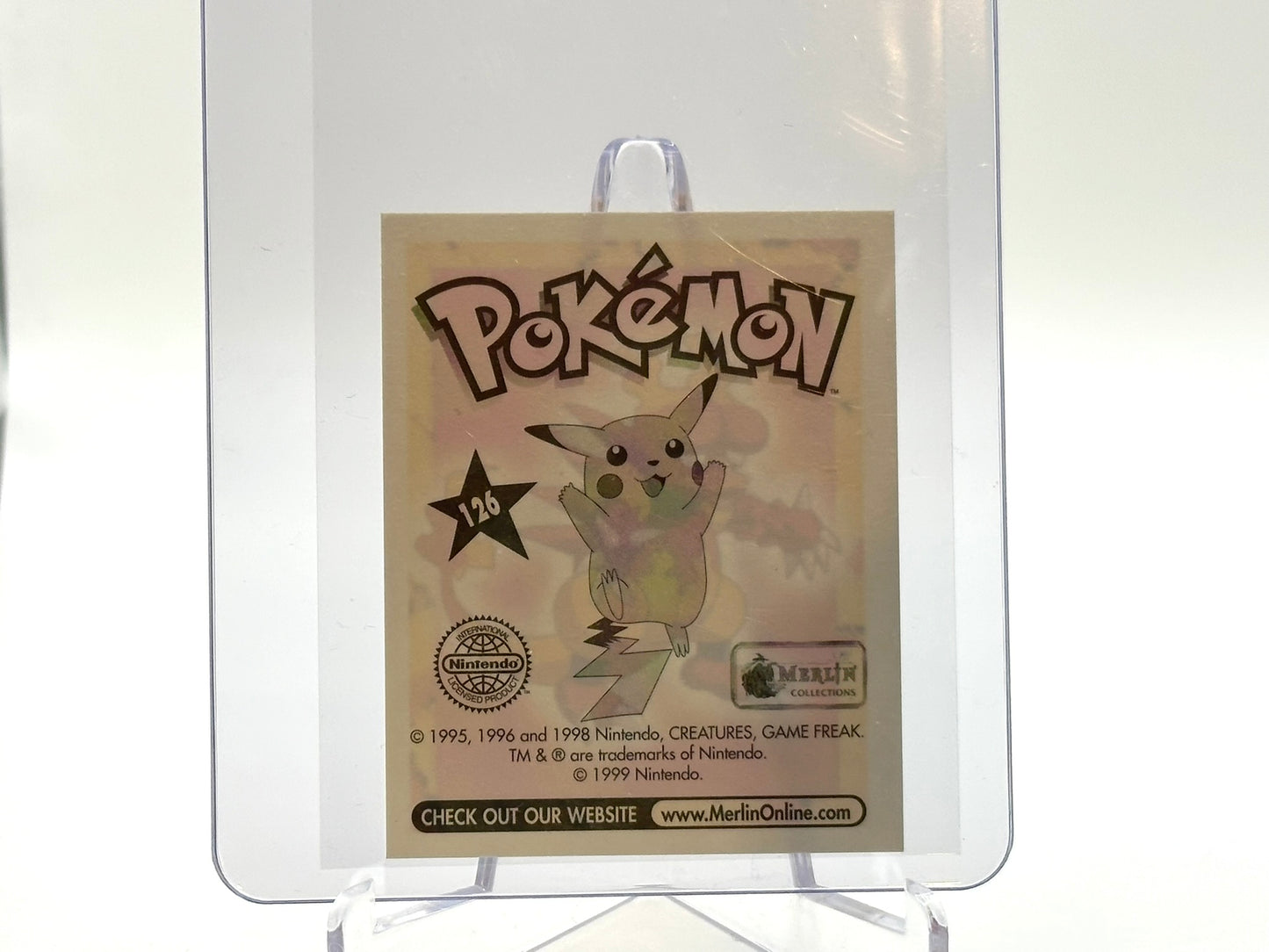 Magmar – Merlin Sticker 1999 Vintage
