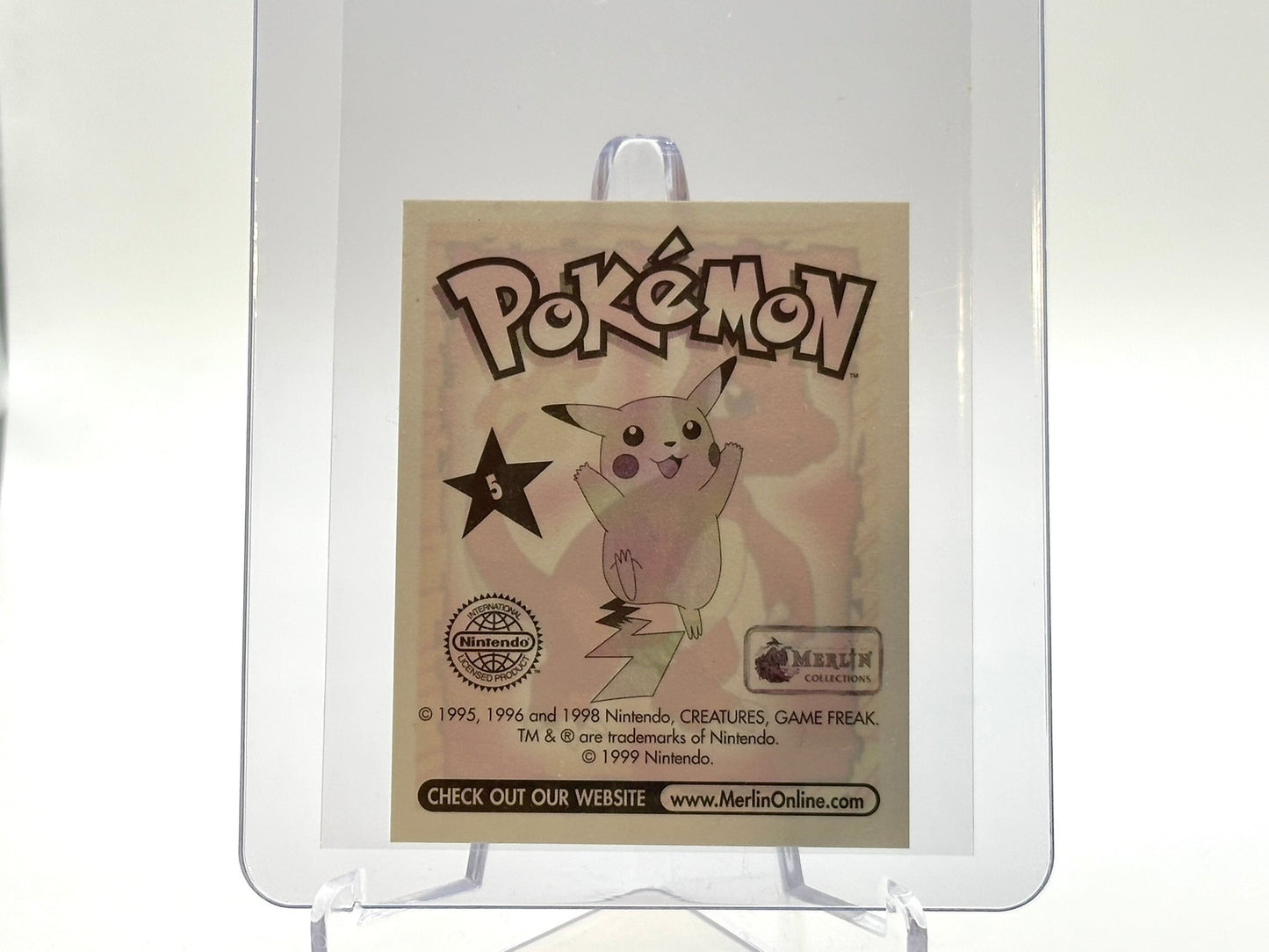 Charmeleon – Merlin Sticker 1999 Vintage