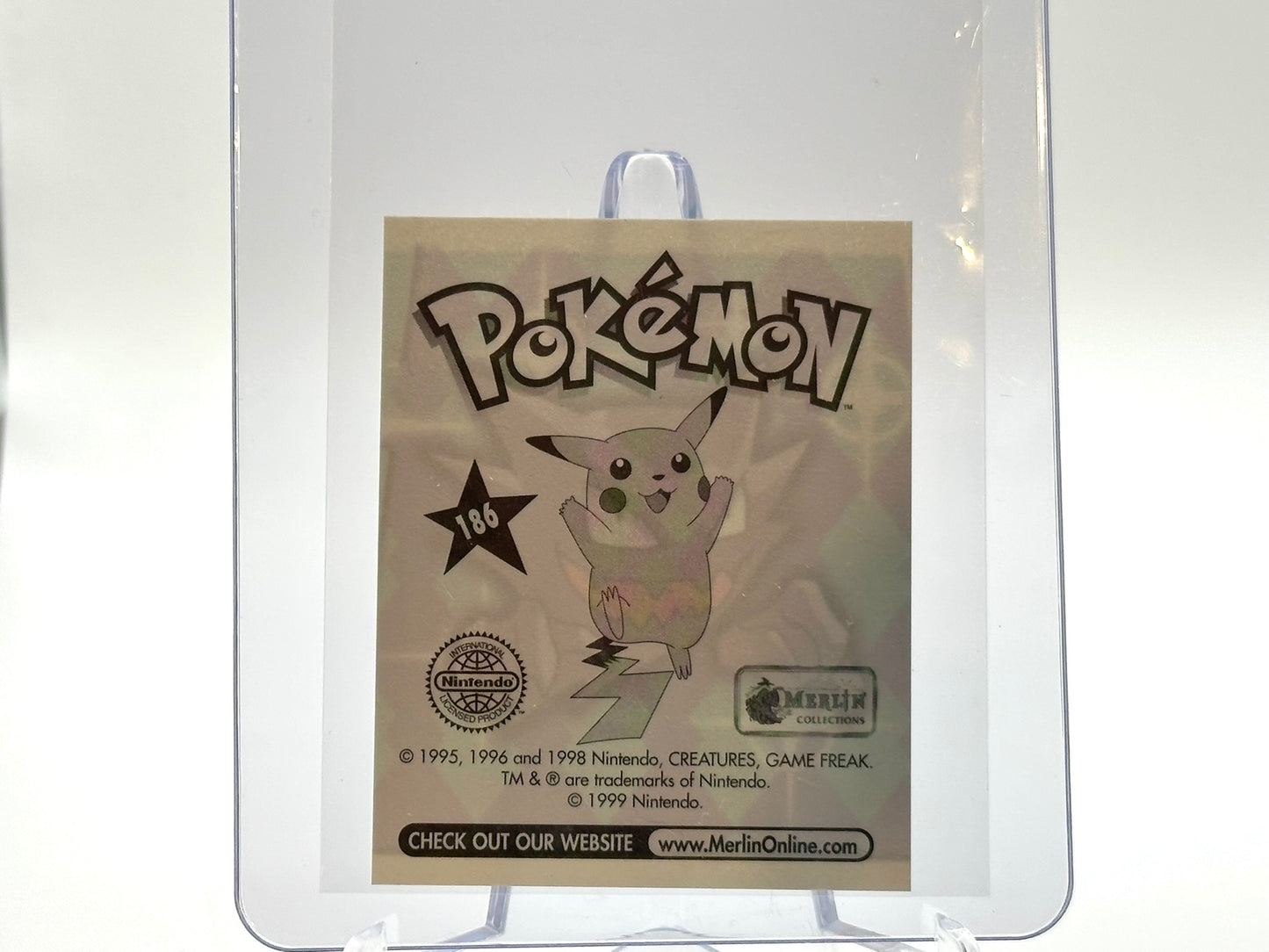 Haunter – Merlin Sticker 1999 Vintage