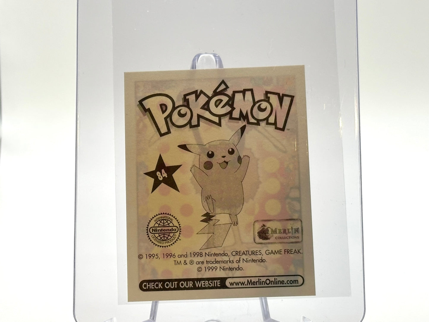 Doduo – Merlin Sticker 1999 Vintage