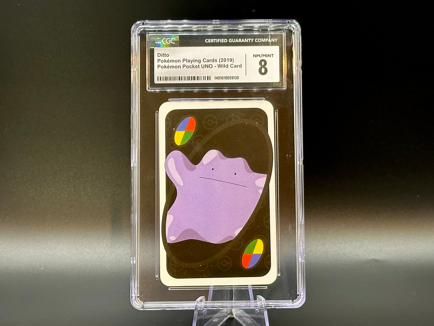 Graded Ditto - Wild Card - Pokémon Pocket UNO - 2019 - CGC 8