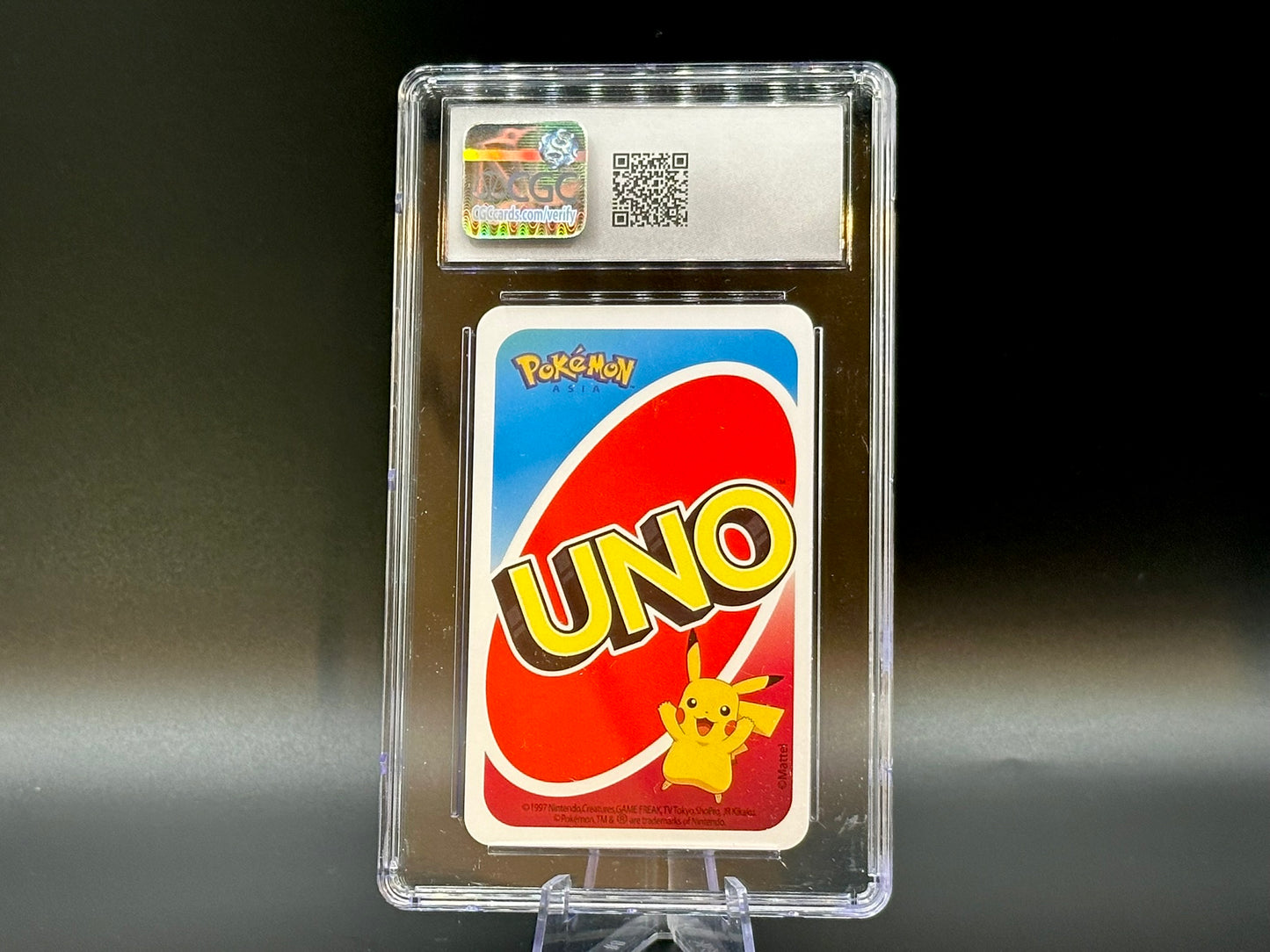 Graded Unown - Skip Green - Pokémon Pocket UNO - 2019 - CGC 7.5