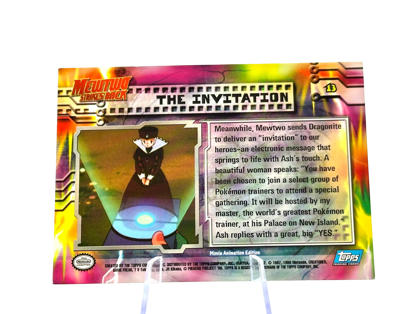 The Invitation (Dragonite)- 13 - Topps - 1999 - Vintage