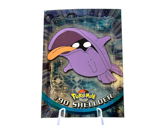 Shellder - Holo Chrome - 90 - Topps - 1999 - Vintage
