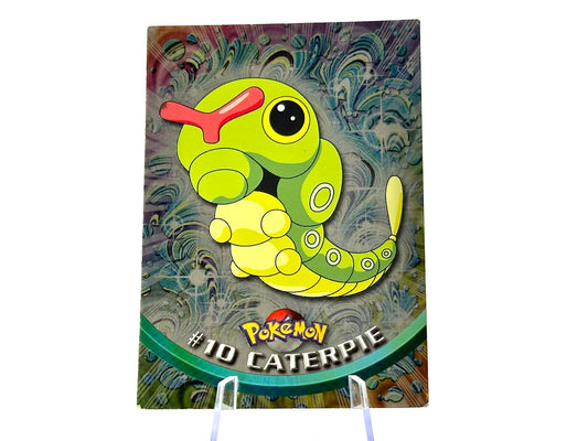 Caterpie - Holo Chrome - 10 - Topps - 1999 - Vintage
