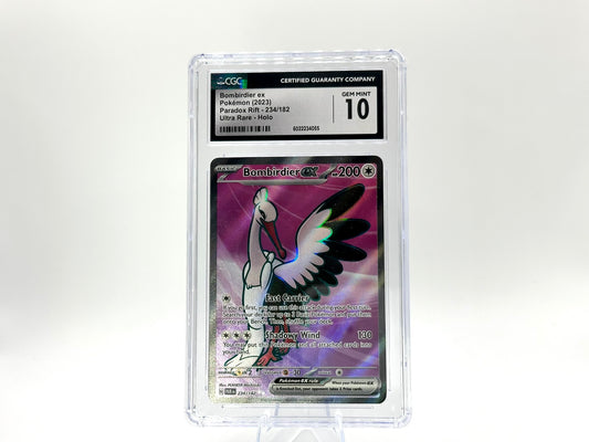 GRADED - Bombirdier ex - Paradox Rift 234/182 - PLANETA Mochizuki - CGC 10