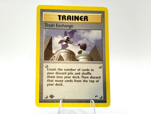 1st Edition - Trash Exchange (Zubat) - Gym Challenge 126/132 - WOTC - - Kinebuchi