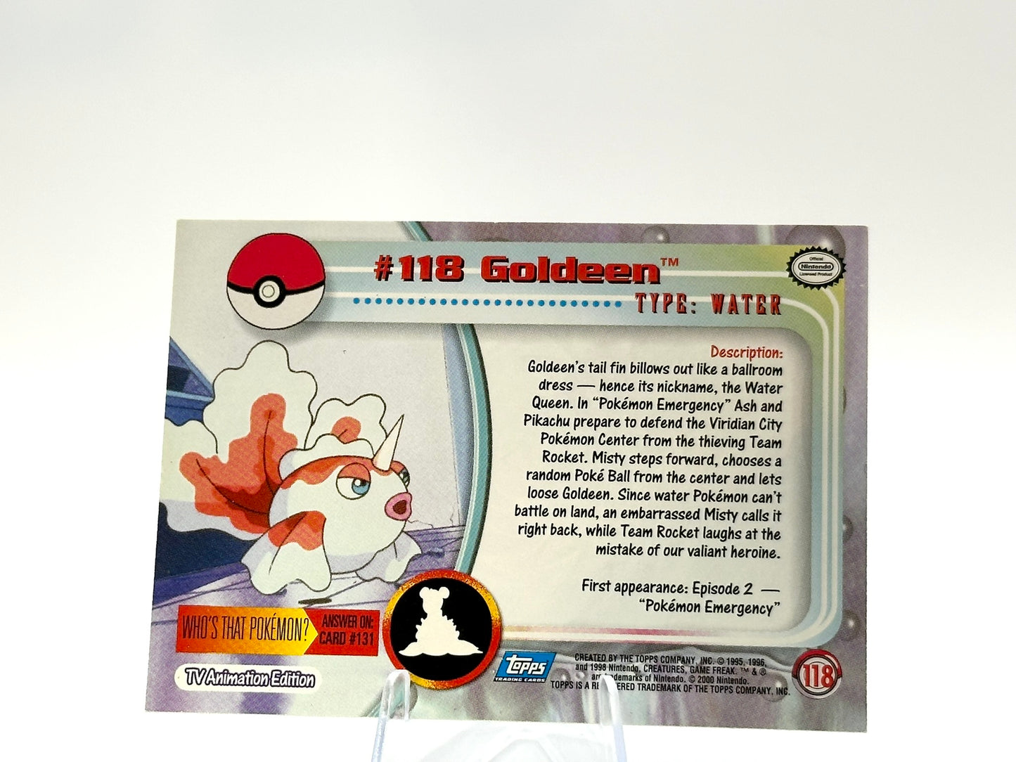 Goldeen - Topps Pokemon
