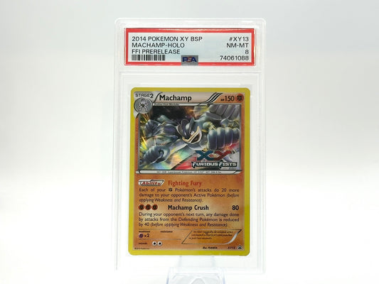 Graded - Machamp - Furious Fists 48/111 - Modern - Stamped - Kusajima - PSA 8