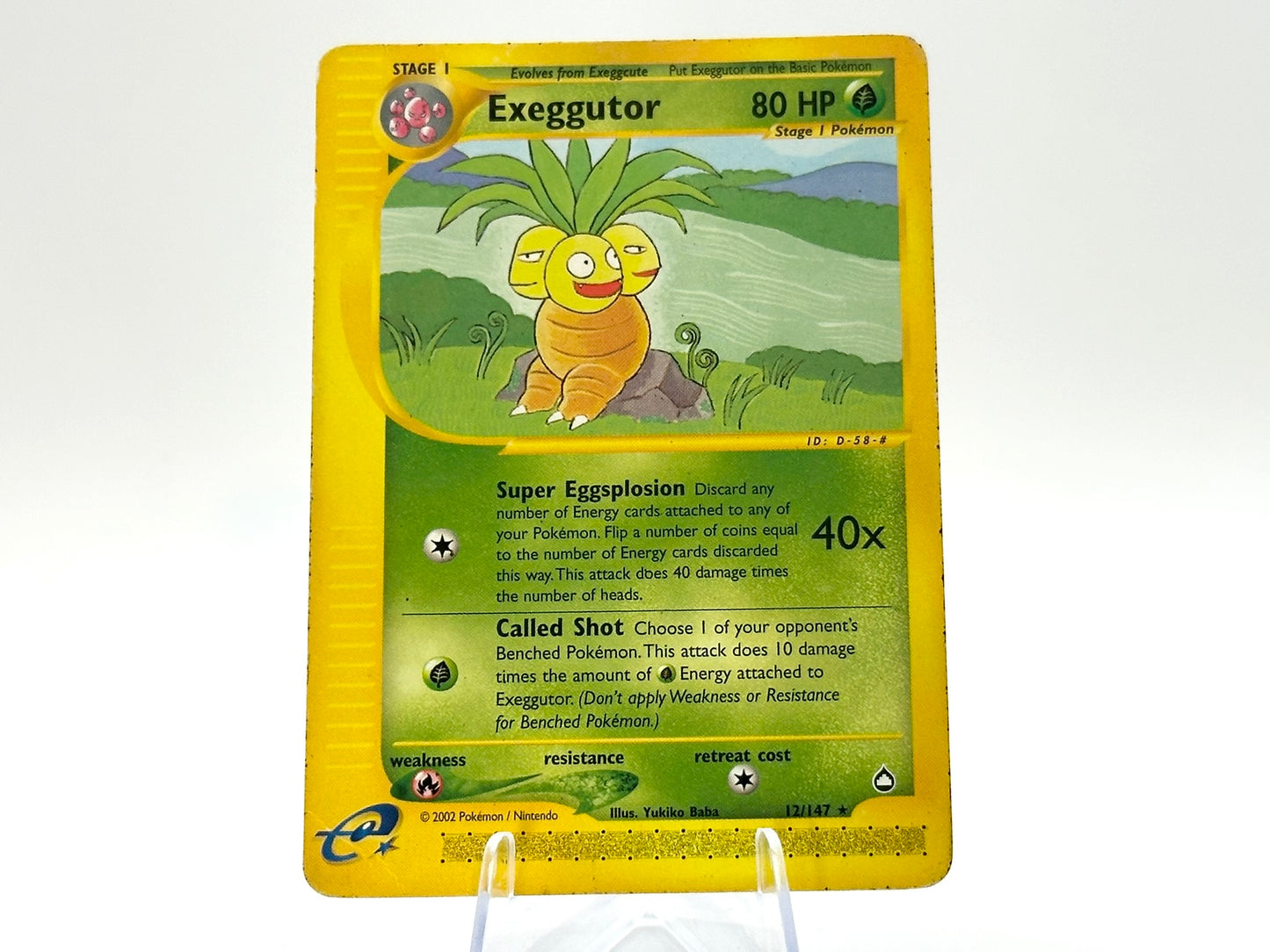 Exeggutor - Aquapolis 23/147 - WOTC - e-Reader - Kusajima