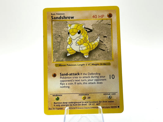 Sandshrew - Base Set (Shadowless)