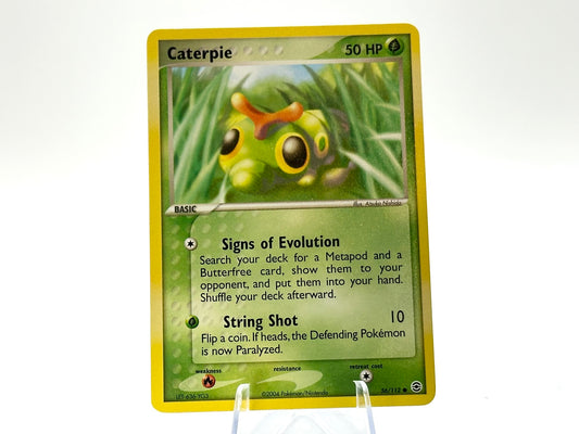 Caterpie - Fire red leaf green - Vintage