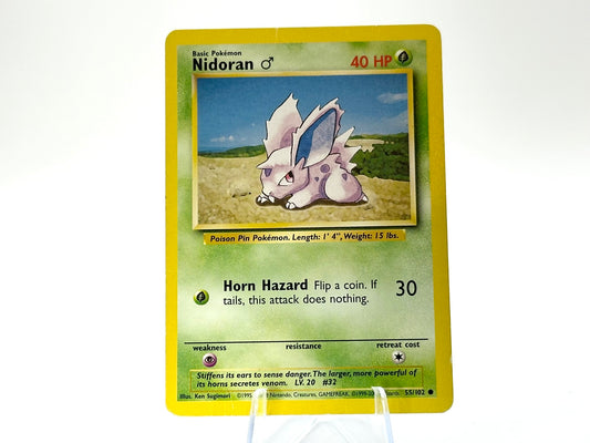 Nidoran male - 4th Print Base Set 1999-2000