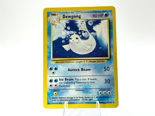 Dewgong - 4th Print Base Set 1999-2000 - Vintage WOTC