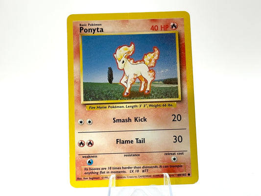 Ponyta - 4th Print Base Set 1999-2000