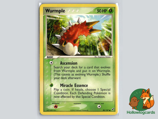 Image of Wurmple Deoxys (DX) #82